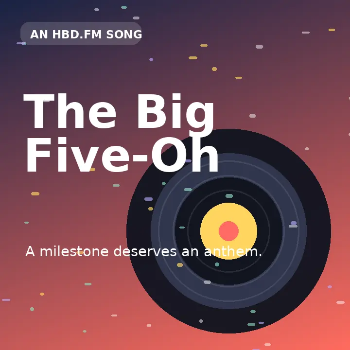 Milestone birthday celebration song cover